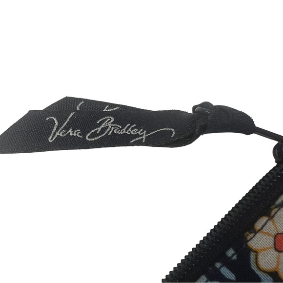 VERA BRADLEY Lighten Up Zip ID Case Wallet Key Ring Discontinued Marrakesh - Picture 8 of 12